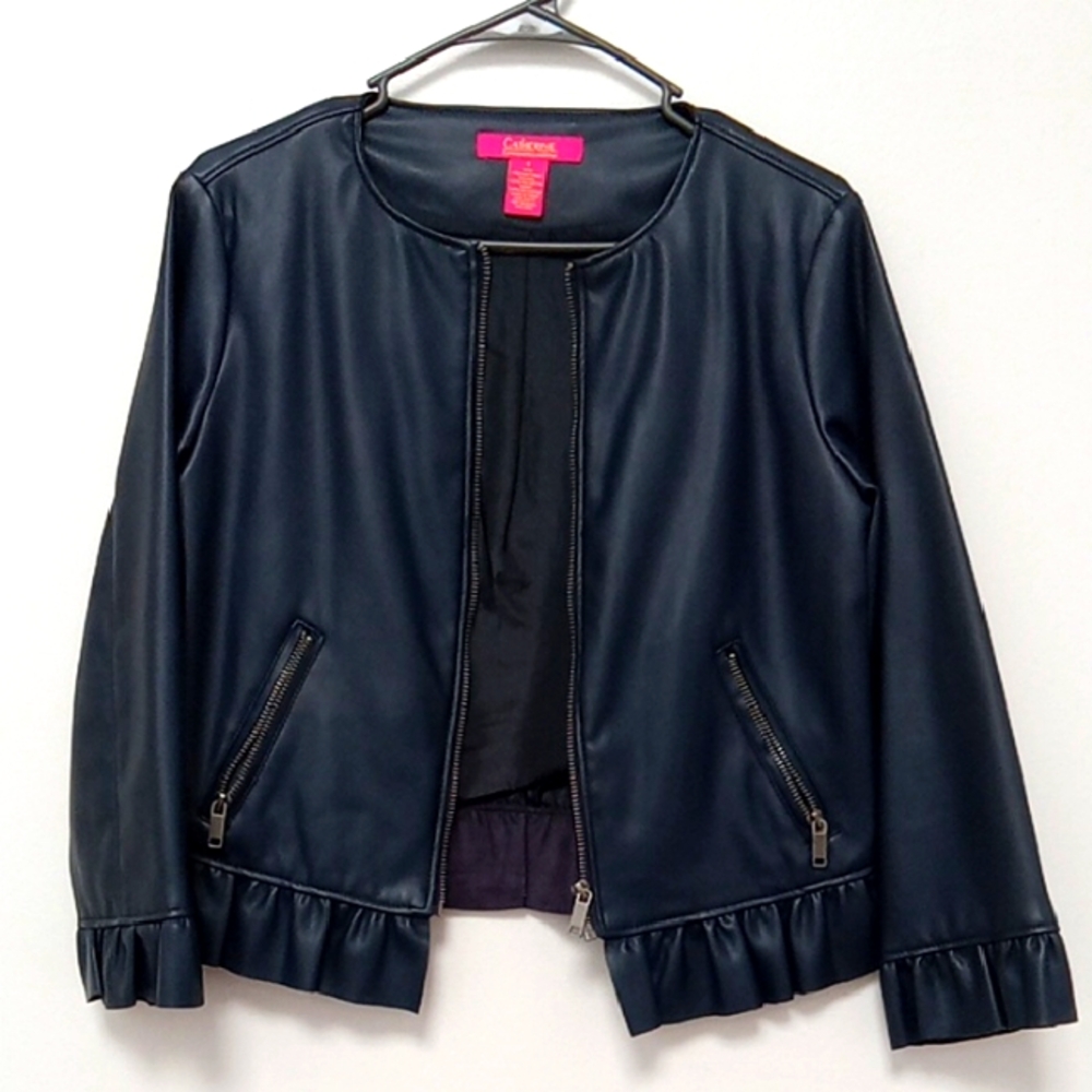 Catherine Malandrino Women's Classic Navy Jacket